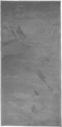 vidaXL OVIEDO antracitszürke rövid szálú szőnyeg 100 x 200 cm (375466) (375466)
