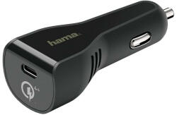  Autós töltő HAMA USB-C 3A Qualcomm QC 4.0 19, 5W