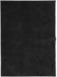 vidaXL HUARTE fekete rövid szálú puha és mosható szőnyeg 240 x 340 cm (375121) (375121)