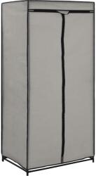 vidaXL szürke ruhásszekrény 75 x 50 x 160 cm (282440) (282440)