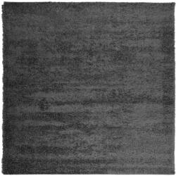 vidaXL atracitszürke hosszú szálú bozontos modern szőnyeg 240 x 240 cm (375196) (375196)