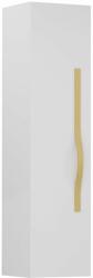Krofam Dulap tip coloana suspendat alb Krofam e-VOG 130 cm maner auriu (159-0007)