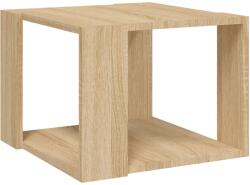 vidaXL sonoma-tölgy színű szerelt fa dohányzóasztal 40 x 40 x 30 cm (806313) (806313)