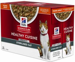 Hill's Hill's Science Plan Feline Adult Sterilised Cat Chicken & Veg Stew 12 x 80 g