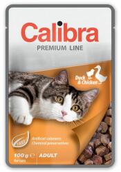 Calibra CALIBRA Cat Adult bucăți de rață și pui în sos 100 g