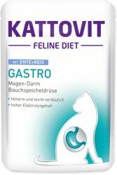 KATTOVIT Kattovit Gastro Pungă rață + orez 85 g