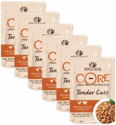 Wellness Core Wellness CORE Tender Cuts pui & curcan 6 x 85 g