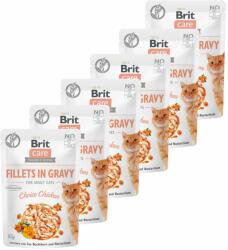 Brit Brit Care Cat Fillets in Gravy Choice Chicken 6 x 85 g
