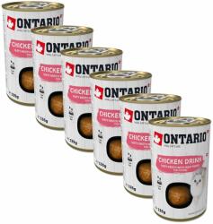 ONTARIO Hrană lichidă pe bază de pui Ontario Kitten 6 x 135 g