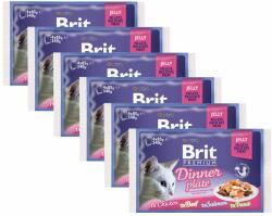 Brit BRIT Premium Cat Dinner Plate in Jelly tin 6 x (4 x 85 g)