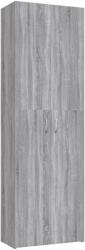 vidaXL szürke sonoma színű szerelt fa irodaszekrény 60 x 32 x 190 cm (815280) (815280)
