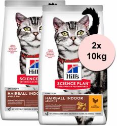 Hill's Hill's Science Plan Feline Adult "HBC for indoor cats" Chicken 2 x 10kg