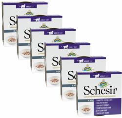 Schesir Schesir cat ton și carne de vită 6 x 85 g