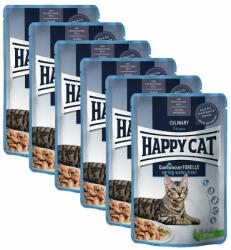 Happy Cat Happy Cat Culinary Quellwasser-Forelle / Păstrăv 6 x 85g