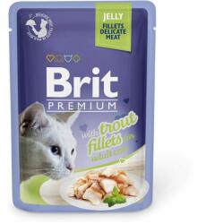 Brit Pungă BRIT Premium Cat Păstrăv în jeleu 85 g