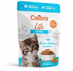 Calibra Calibra Cat Life Kitten Somon în sos 85 g