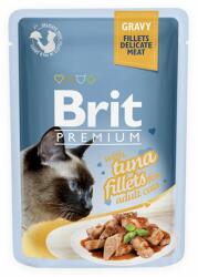 Brit Pliculeț BRIT Premium Cat Delicate Fillets in Gravy with Tuna 85 g