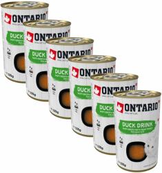 ONTARIO Hrană lichidă pe bază de rață Ontario Cat 6 x 135 g