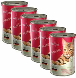 BEWITAL petfood Conservă BEWI CAT Meatinis WILD 6 x 400g