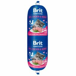 Brit Brit Premium by Nature Sausage Cat Chicken & Rabbit 180 g