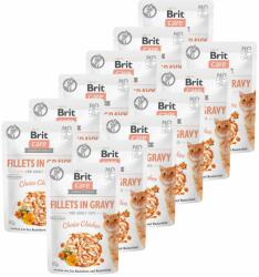 Brit Brit Care Cat Fillets in Gravy Choice Chicken 12 x 85 g