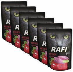 RAFI Rafi Cat Adult Paté with Veal 6 x 100 g