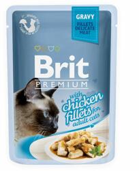 Brit Pungă BRIT Premium Cat Pui în sos gravy 85 g