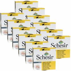 Schesir Schesir cat ton și surimi în gelatină 12 x 85 g