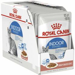 Royal Canin Royal Canin Indoor Sterilised In Gravy Pliculeț 12 x 85 g