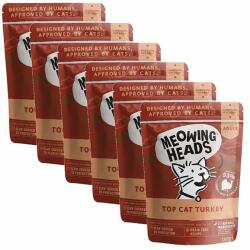 Barking Heads & Meowing Heads MEOWING HEADS Top Cat Turkey GRAIN FREE 6 x 100 g