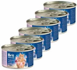Brit BRIT Premium Cat Turkey with Liver 6 x 200 g