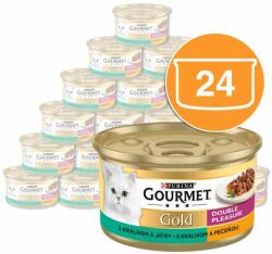 Gourmet Conservă Gourmet GOLD - bucăți de iepure și ficat fripte și înăbușite, 24 x 85g