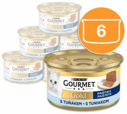 Gourmet Conservă Gourmet GOLD - pastă cu ton, 6 x 85g