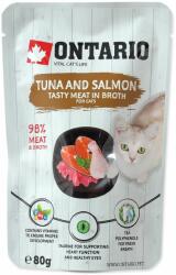 ONTARIO Ontario Cat ton & somon 80 g