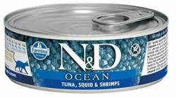 FARMINA Farmina N&D cat tuna, cod& shrimp can 80 g