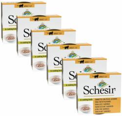 Schesir Schesir cat ton cu sardine în supă 6 x 70 g
