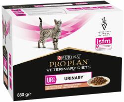 PRO PLAN Purina Pro Plan Veterinary Diets Feline - UR St/Ox Urinary Salmon 10 x 85 g