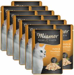 Miamor Miamor Feine Filets pui & ton 12 x 100 g