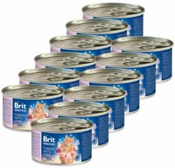 Brit BRIT Premium Cat Turkey with Liver 12 x 200 g