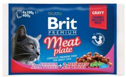 Brit Pliculeț BRIT Premium Cat Meat Plate 4 x 100 g
