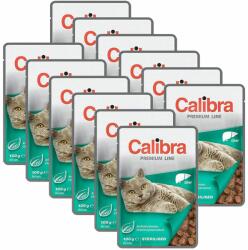 Calibra CALIBRA Cat Adult Sterilised bucăți de ficat în sos 12 x 100 g