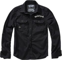 Brandit Motörhead Vintage риза с дълъг ръкав, черна (61006.2)