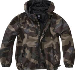 Brandit Детско яке Brandit Summer Frontzip Windbreaker, тъмен камуфлаж (6011.4)