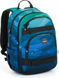 Topgal Rucsac student Topgal verde-albastru VIKI 24034 (VIKI 24034)