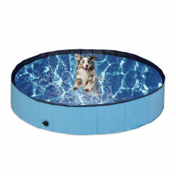  Kutya medence 160x30 cm nagytestű kutyáknak kék 10048861