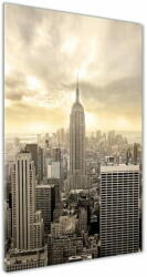  Wallmuralia. hu Akril üveg kép Manhattan new york city 50x125 cm 4 fogantyú