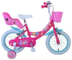 Volare - Bicicleta pentru copii Barbie - Fete - 14 inch - Roz - Doua frane de mana (V-31480-DR)