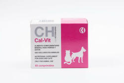 Chemical Iberica CAL-VIT - Calciu pentru caini si pisici - 60 cpr