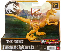 Jurassic World Figurina dinozaur articulata, Jurassic World, Velociraptor, HTK60 Figurina