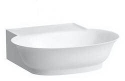 Laufen THE NEW CLASSIC Kézmosó csaplyuk nélkül, túlfolyónyílás nélkül, túlfolyócsatorna nyílása nélkül a lefolyószelepben, Matt fehér H8158527571421 (H8158527571421)